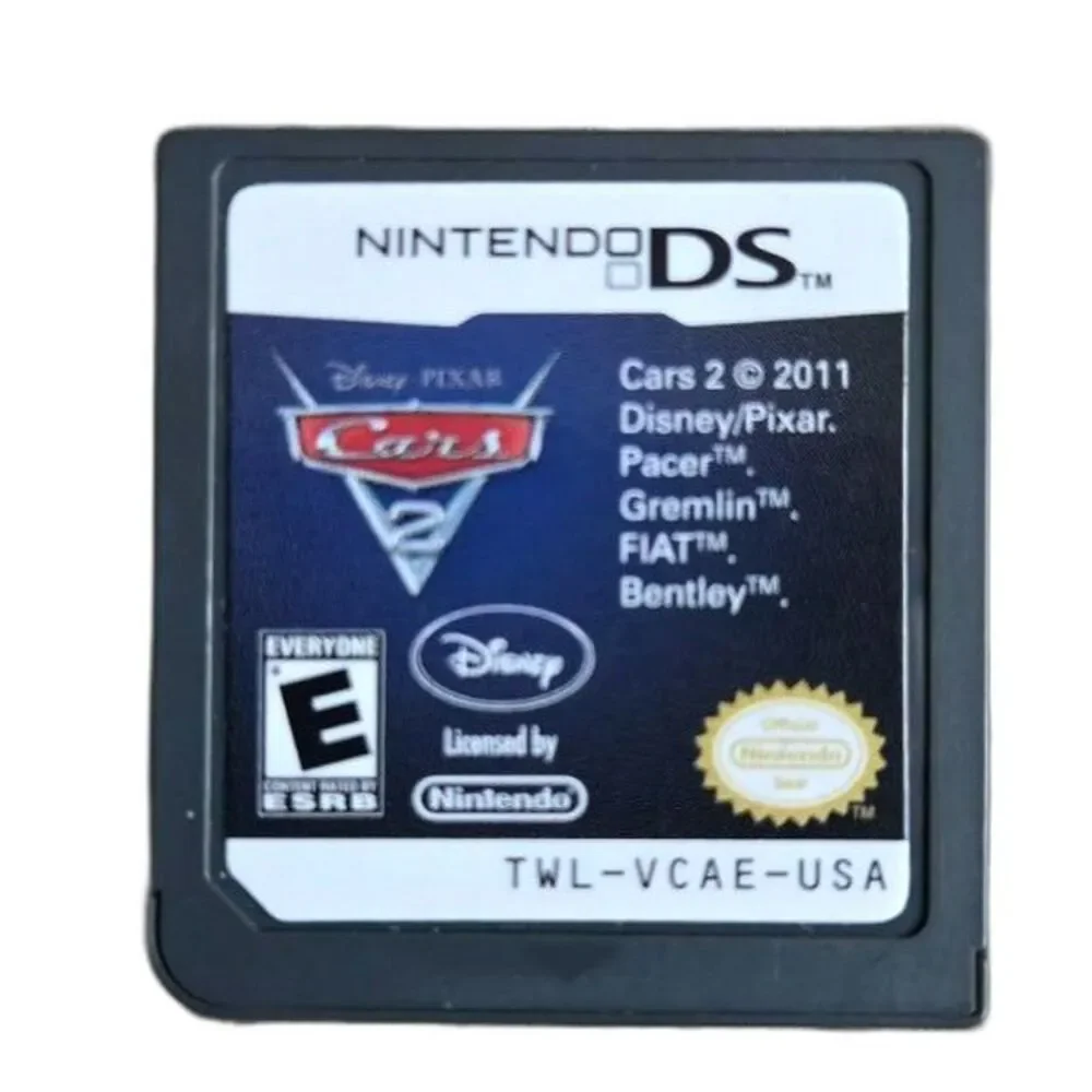 Cars 2 Nintendo DS 3DS (Cartridge Only) Tested